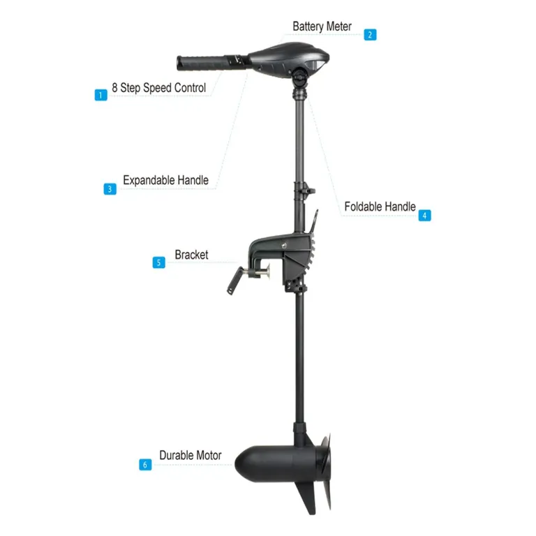 Haswing Osapian mod 30 lbs. 12V/360W  elektrisk påhengsmotor