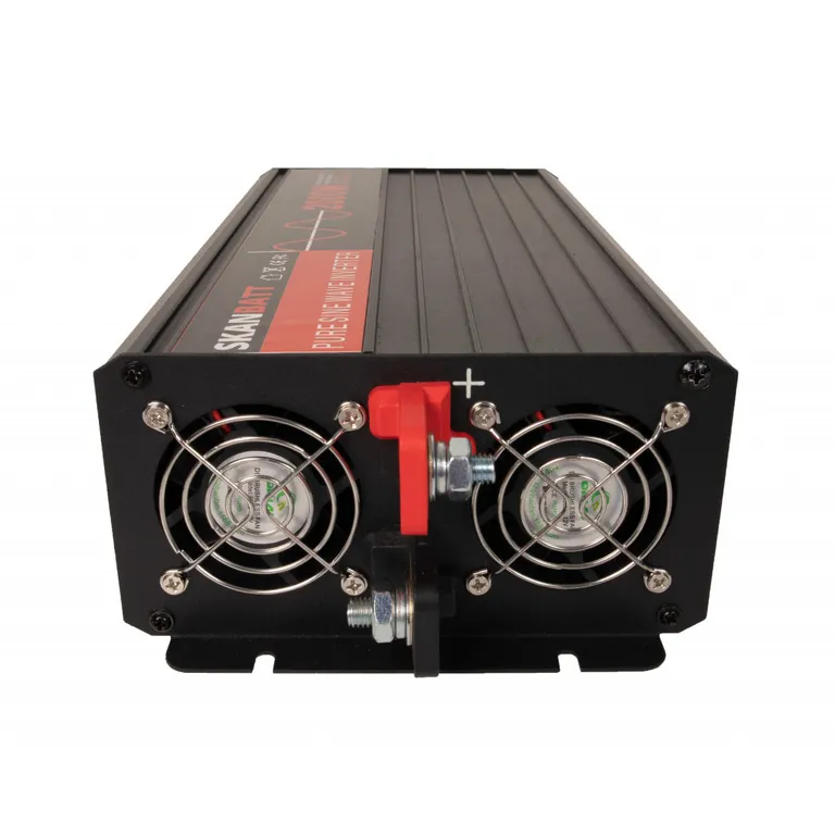 WPSW-R 2000W ren sinus-inverter m/trådløs fjernkontroll - 12Volt 