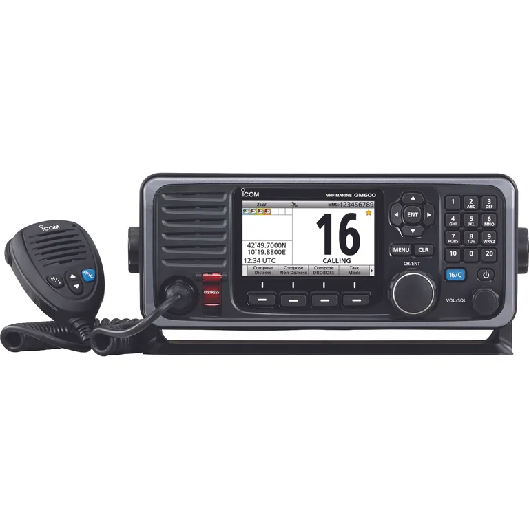Icom GM600 fastmontert VHF med DSC klasse A