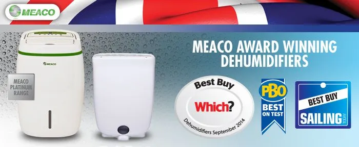 Meaco DD8L Junior luftavfukter med tørkerotor, 220V