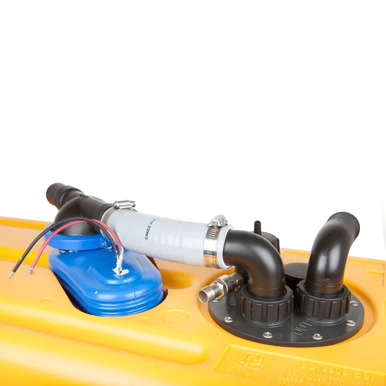 Komplett septiktank med pumpe 61L (12V)