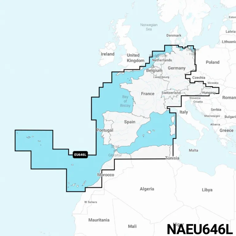 Navionics+ Large sjøkart