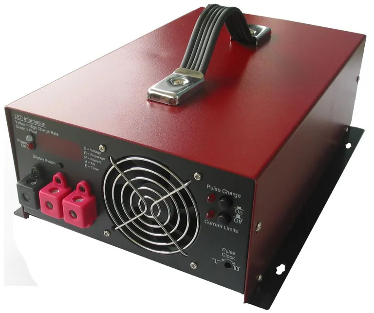 Nor Charger batterilader 12V 45A med 2 utganger