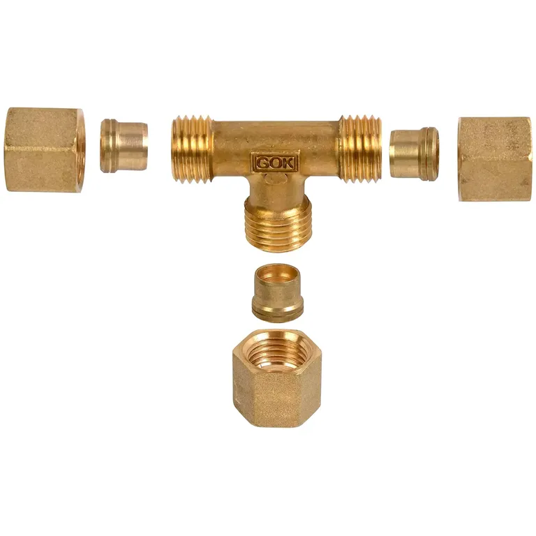 T-stykke til kobberrør