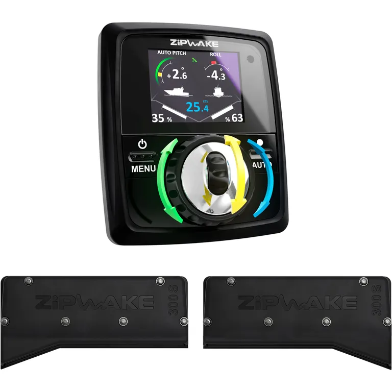 ZipWake 300-S CHINE 2x 30 cm interceptor - startpakke