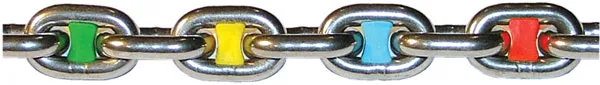 Kjettingmerker for lengdemarkering - 10mm kjetting