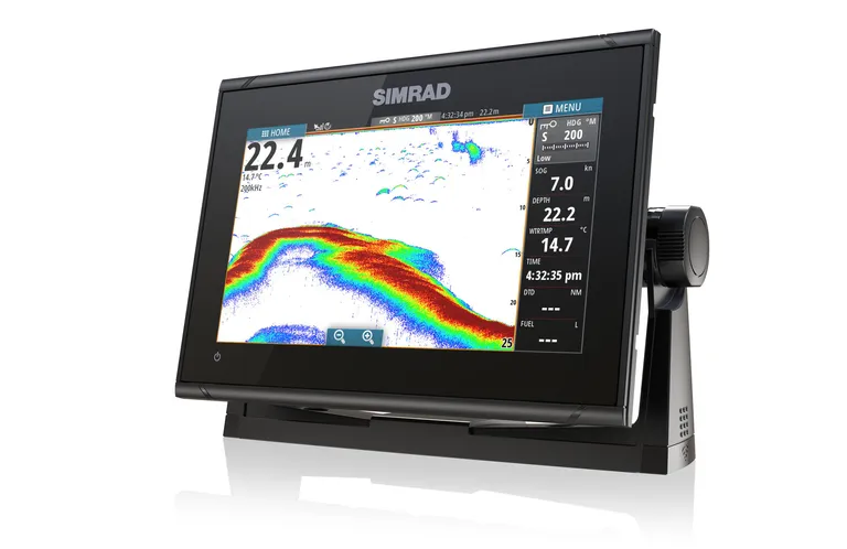 Simrad GO9 XSE kartplotter med ekkolodd (inkl. Active Imaging-giver)