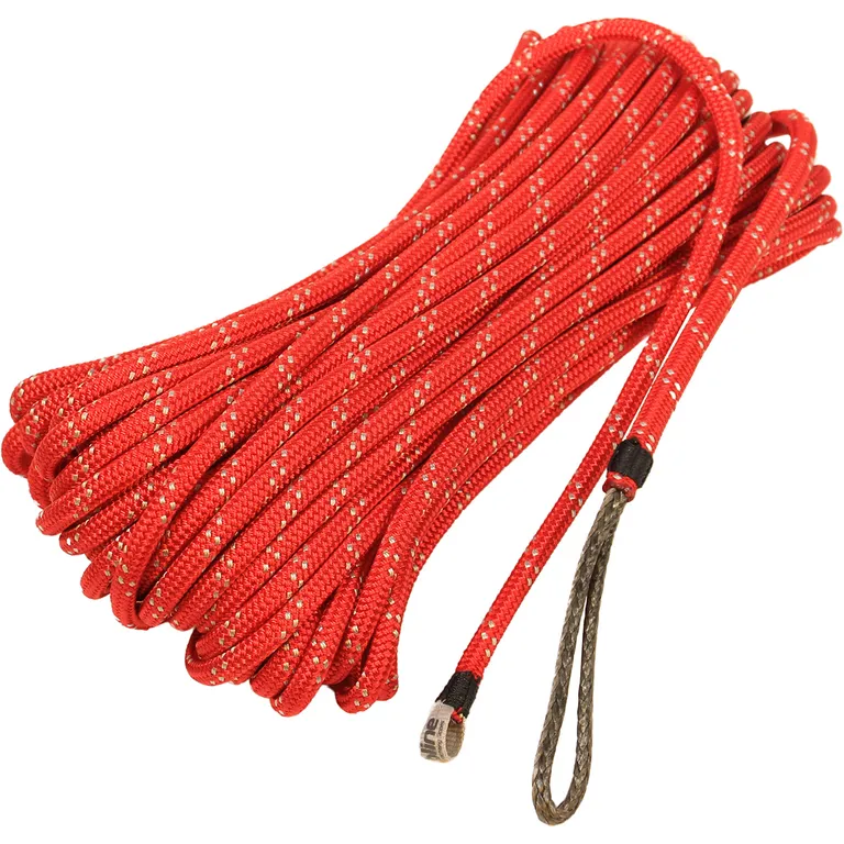 Robline 3S Globe 5000 - Dyneema fall med sjakkel 10mm rød (35 meter)