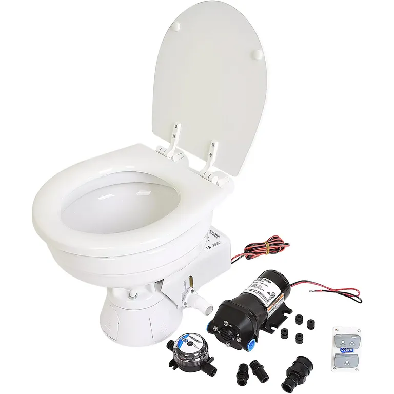 Jabsco Quiet Flush - Elektrisk Toalett regular 24Volt