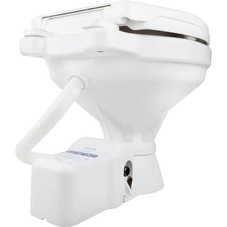 Ocean Comfort elektrisk toalett med stor bolle og soft close-lokk (12V)