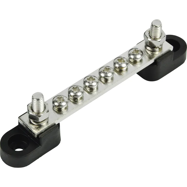 BEP koblingsskinne 2 inn, 6 ut