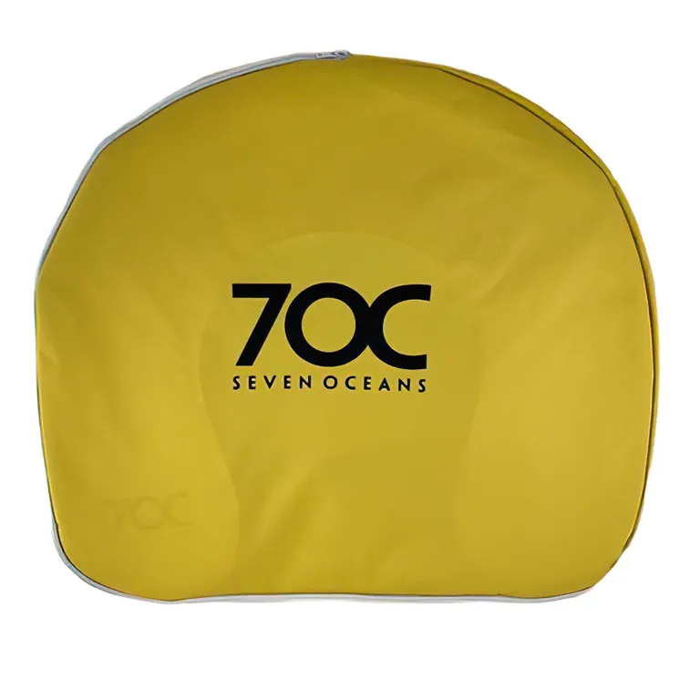 Seven Oceans hesteskobøye med 30 meter tau gul