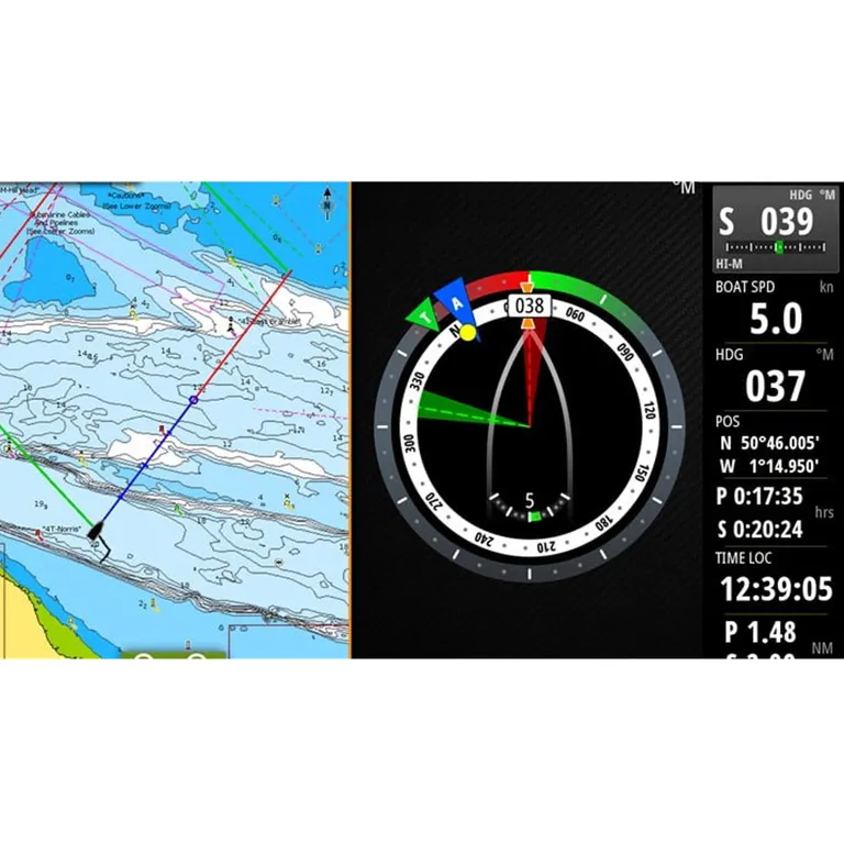 B&G Vulcan 9FS kartplotter for seiling