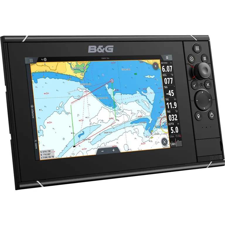 B&G Zeus3S 9 kartplotter m/seilfunksjoner og ekkolodd