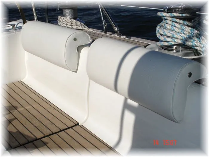 Pute i vinkel blå, L=55 cm