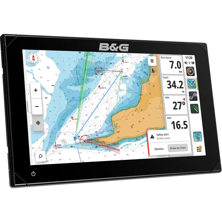 B&G Zeus S 9" kartplotter med seilfunksjoner