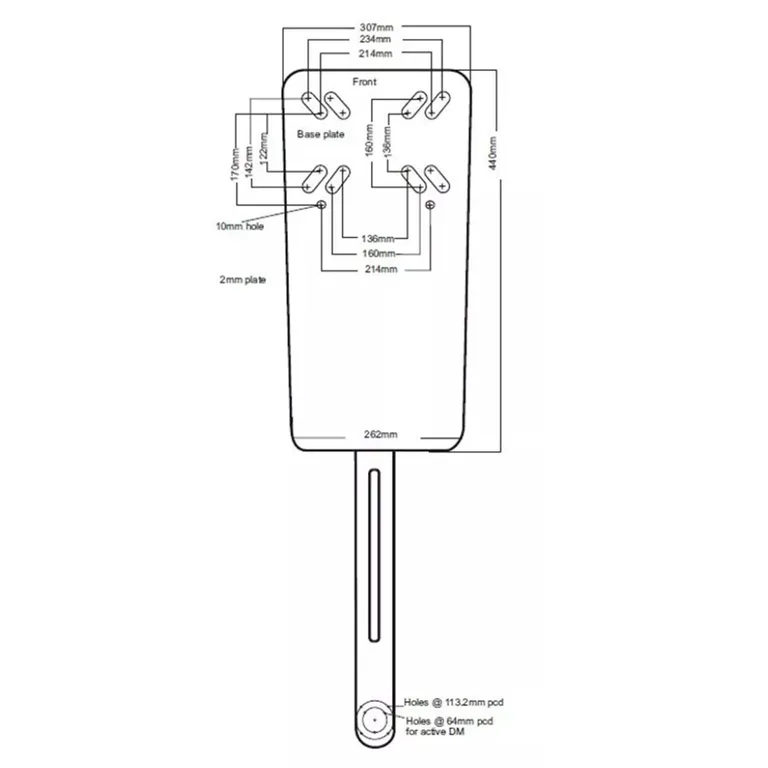 Echomax MK2 brakett for EM230