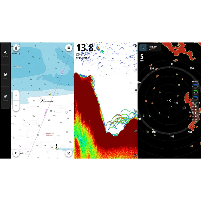 Simrad NSS 4 16" kartplotter med ekkolodd