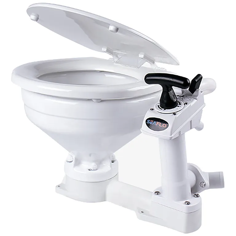 Seaflo Manuelt Toalett Compact Twist n' Lock