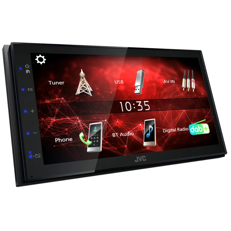 JVC KW-M27DBT 6,8" Monitor og Digital Media Reciver med DAB+ og Bluetooth