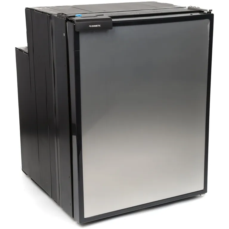 Dometic CRE-80 kjøleskap sølvfarget front