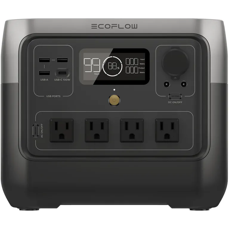 EcoFlow River-2-Pro bærbar strømforsyning 768Wh-800W