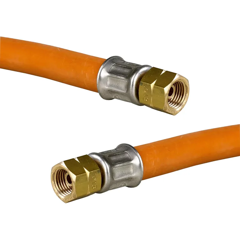 Gasslanger med klemte koblinger