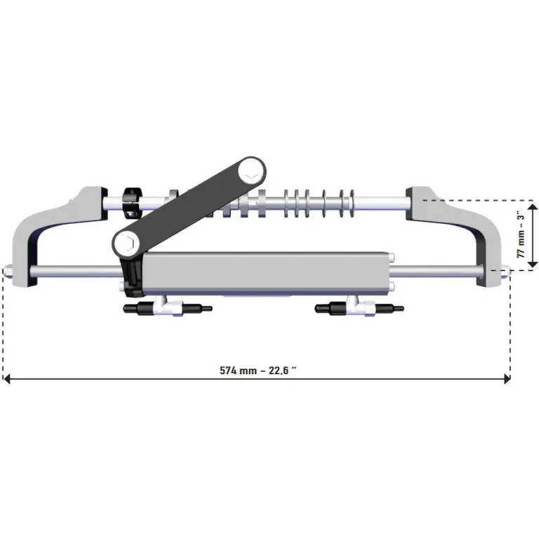 Ultraflex Gotech Hydraulisk styring 40-115HK