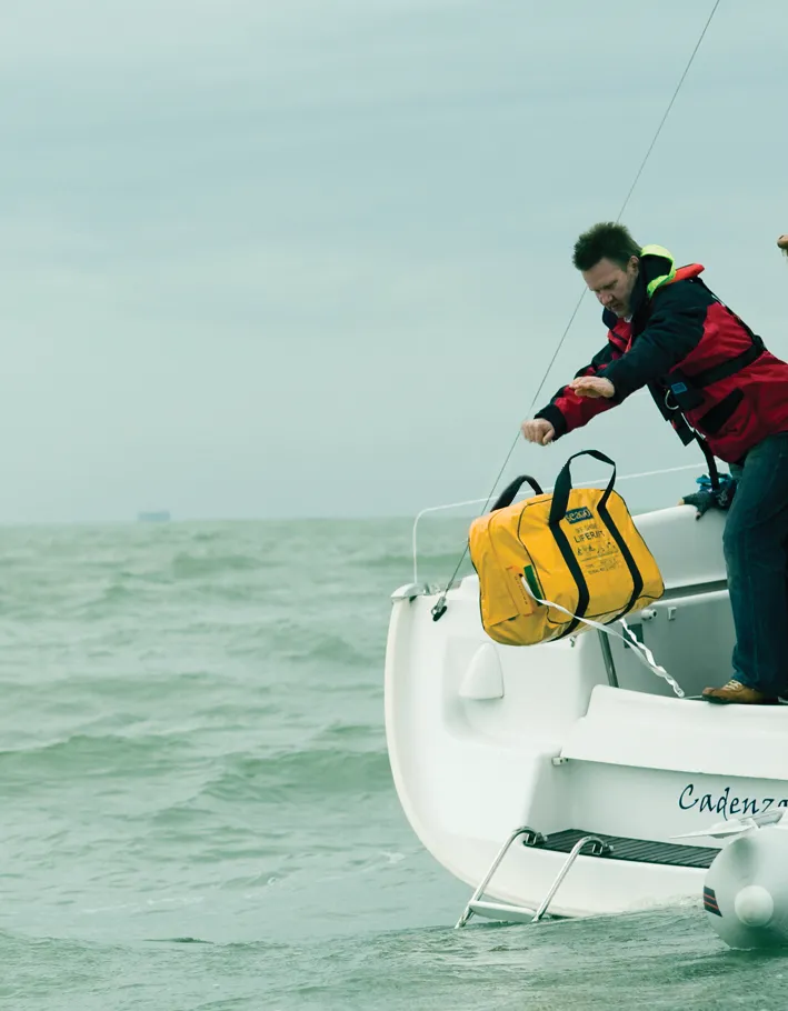 Seago Sea Cruiser ISO 9650-2 redningsflåte for 6 personer (Bag)