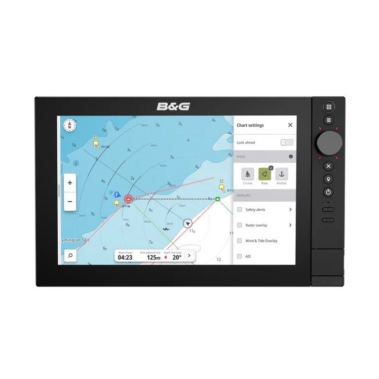 B&G Zeus SR 12" kartplotter m/seilfunksjoner