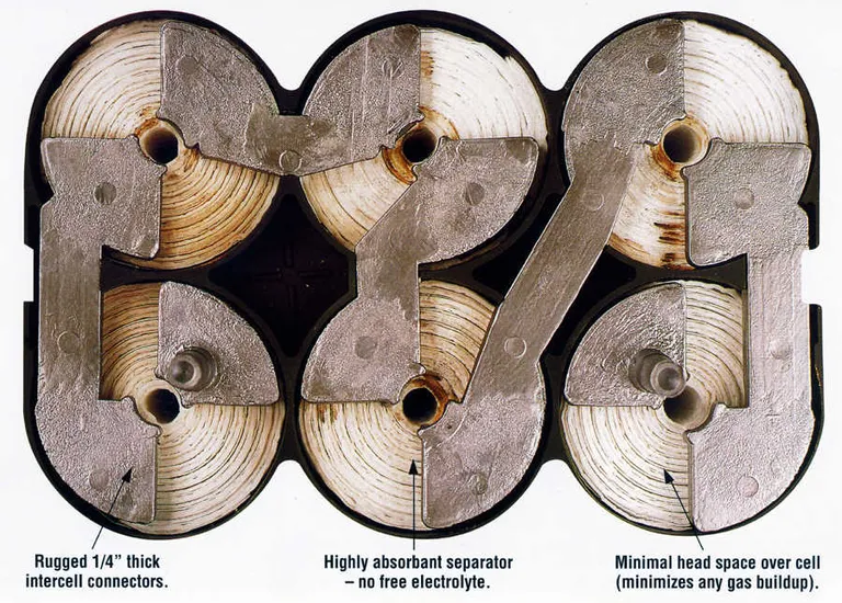 Optima YellowTop YTS 4.2 12V 55Ah AGM start og forbruksbatteri