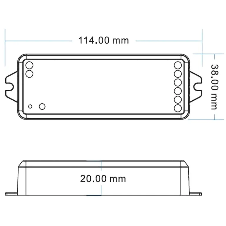 Nautilight Capricorn RGBW dimmerenhet med appstyring
