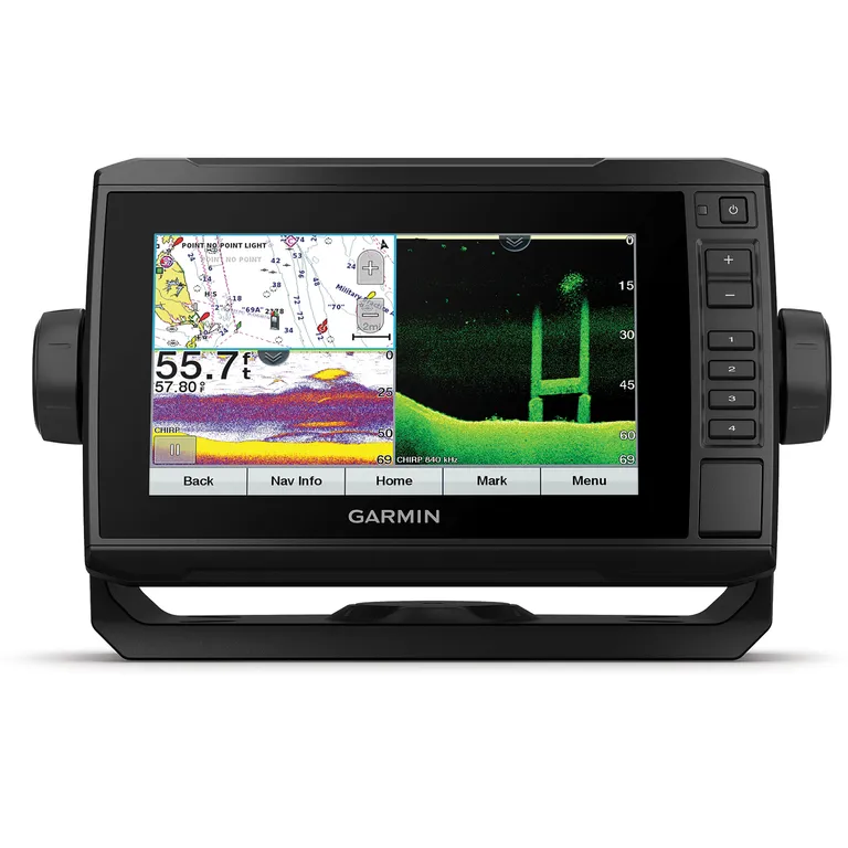 Garmin ECHOMAP UHD 72cv 7" kartplotter med ekkolodd inkludert giver