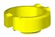 Magma adapter gul ring