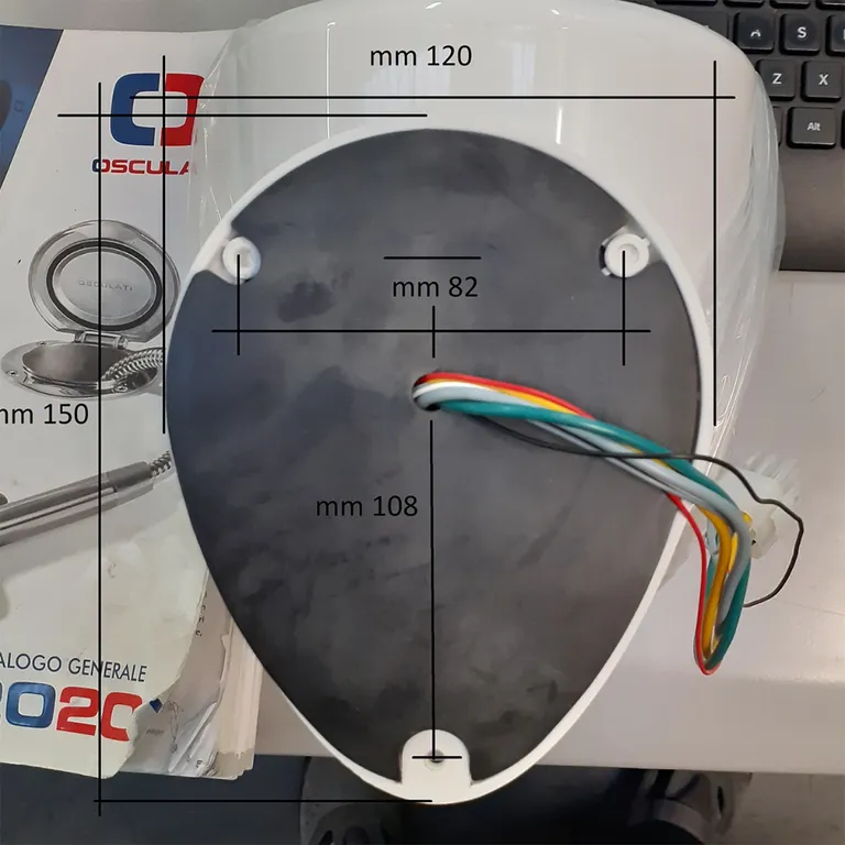 Osculati Night Eye EVO søkelys med fjernkontroll (12V)