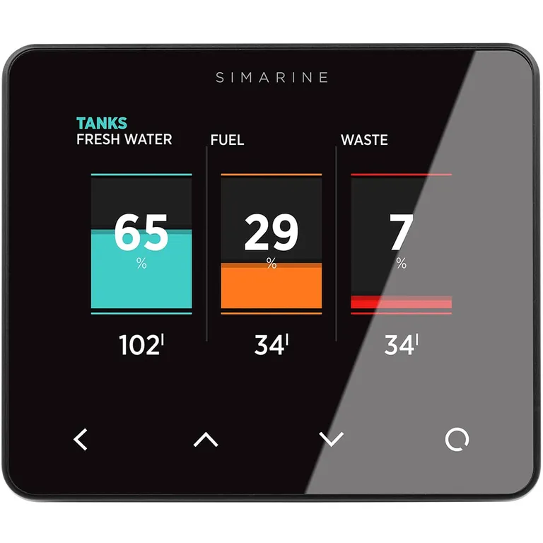 Simarine Pico Blue Batterimonitor Sort V2