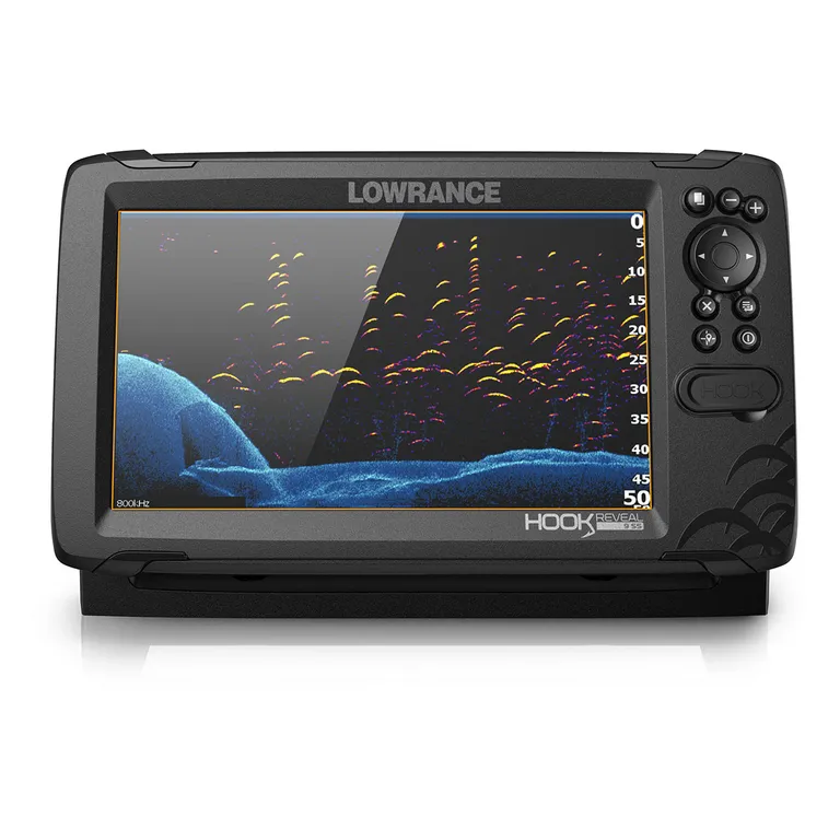 Lowrance HOOK Reveal 9" kartplotter med ekkolodd inkl. giver