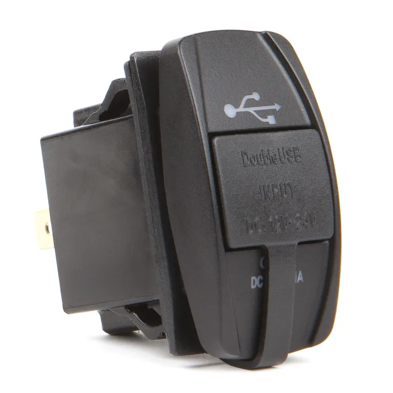 Osculati dobbelt USB-strømuttak 2,1A/1A