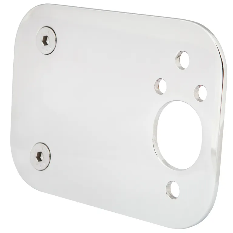 Quick monteringsplate for Balder tauvinsj med kabelar på venstre side.