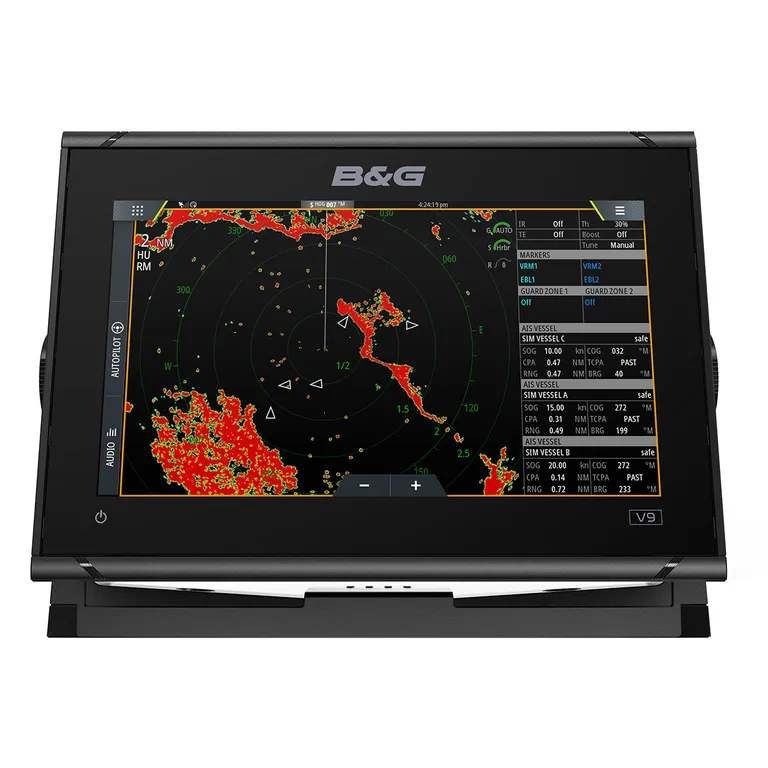 B&G Vulcan 9FS kartplotter for seiling
