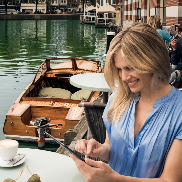 Torqeedo TorqTrac, Bluetooth adapter for smarttelefon app