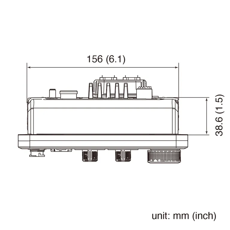 Icom IC-M510E AIS fastmontert VHF med AIS og WLAN funksjon