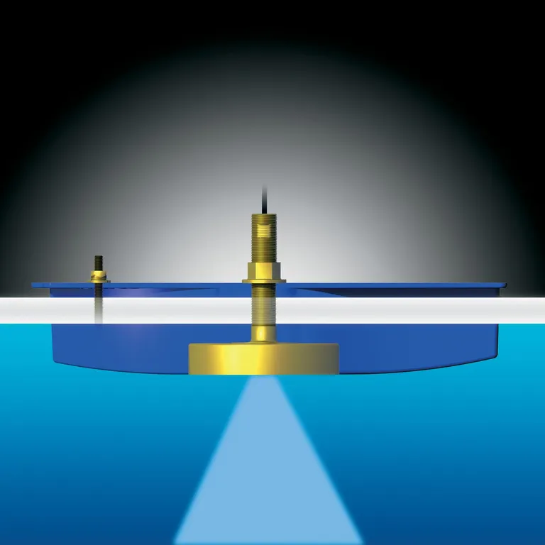 Raymarine gjennomgående bronsegiver, B258 50/200 kHz
