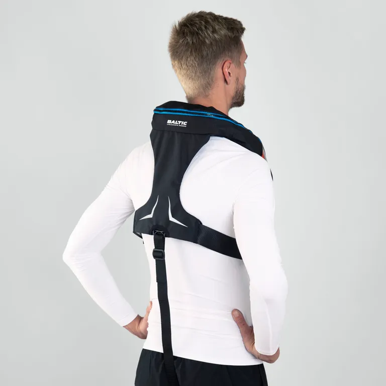 Baltic Force 190 Sele SLA redningsvest sort/blå