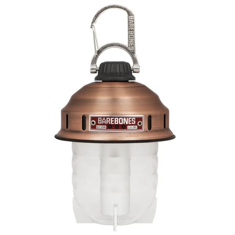 Barebones Beacon oppladbar LED-lampe med karabinkrok