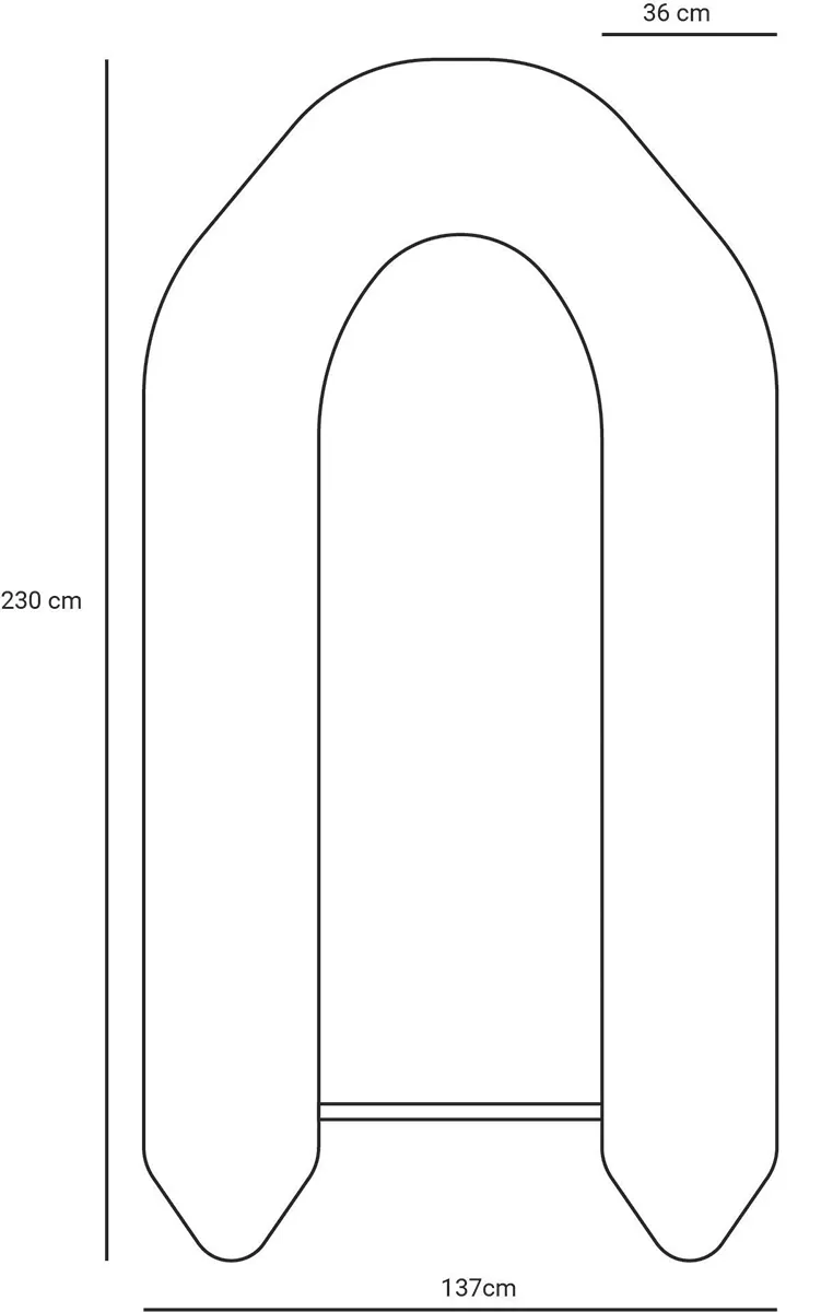 Aquaquick MS-230 gummibåt