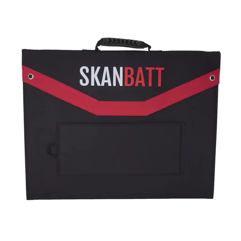 Solcellepakke med Skanbatt SSS180 og Victron SmartSolar 75/15 regulator