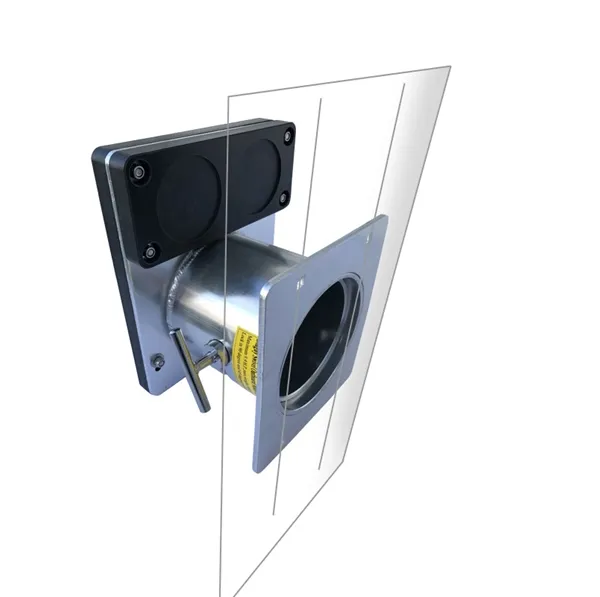 Insta-Lock roterbar motorbrakett for gummibåt