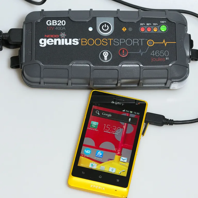 NOCO GB40 Lithium startbooster/hjelpestarter 12V/1000A