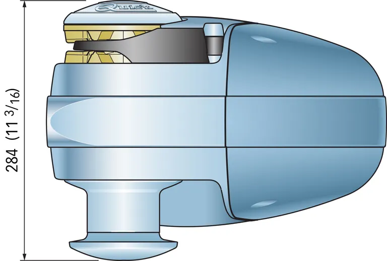 Quick Hector HC3 1500 ankervinsj 1500W 24V, 10 mm kabelar og trommel